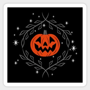 Smiling Jack-o-lantern Sticker